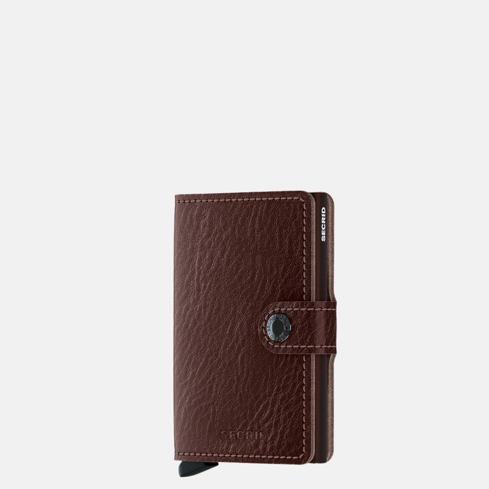 Secrid Miniwallet pasjeshouder Veg espresso brown