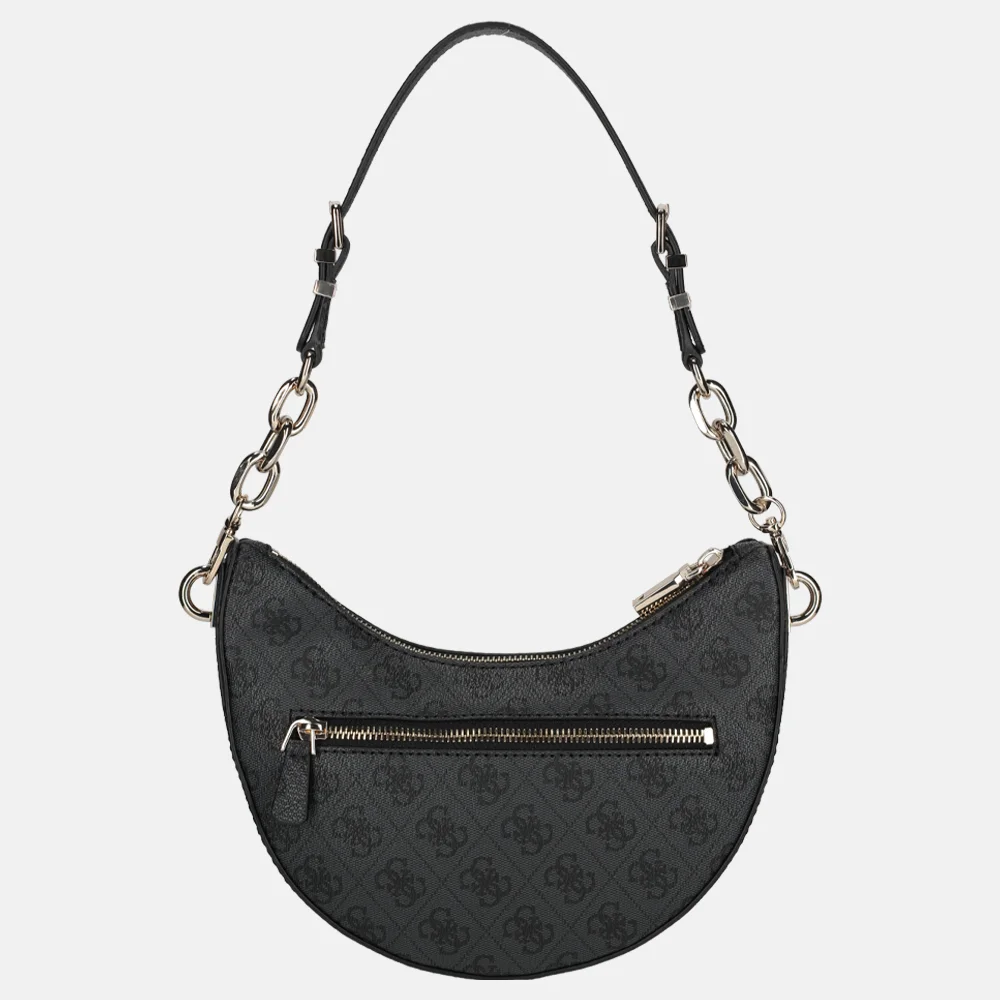 Guess Orlina schoudertas coal logo bij Duifhuizen