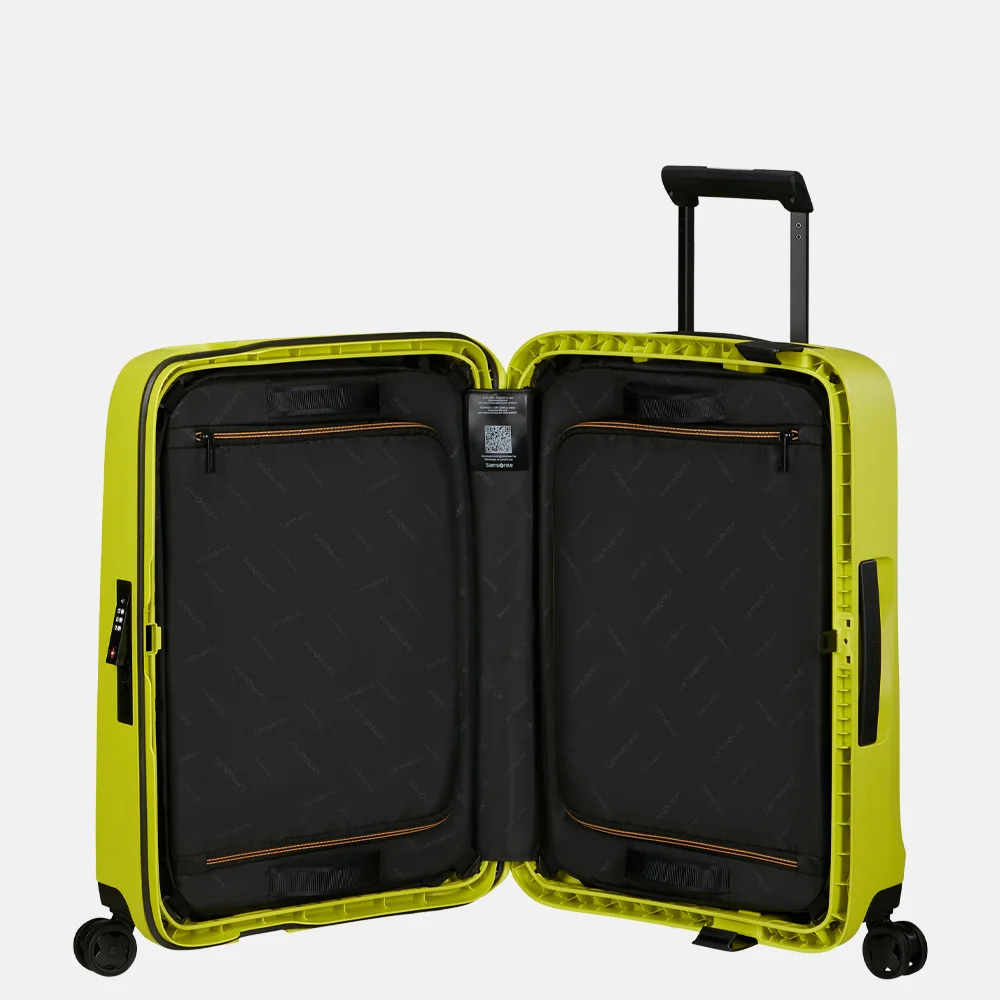 Samsonite Essens handbagage koffer 55 cm lime bij Duifhuizen