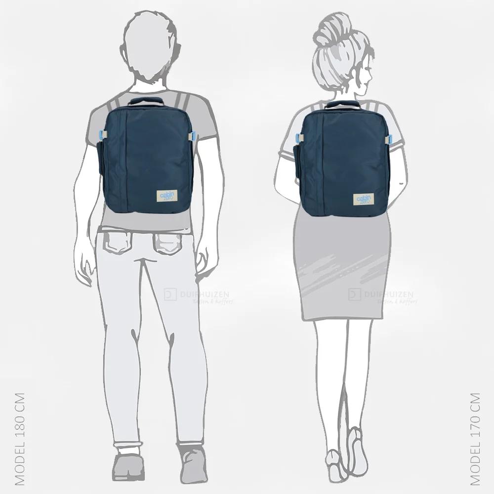 CABINZERO laptoprugzak 15 inch 28L blue grotto bij Duifhuizen