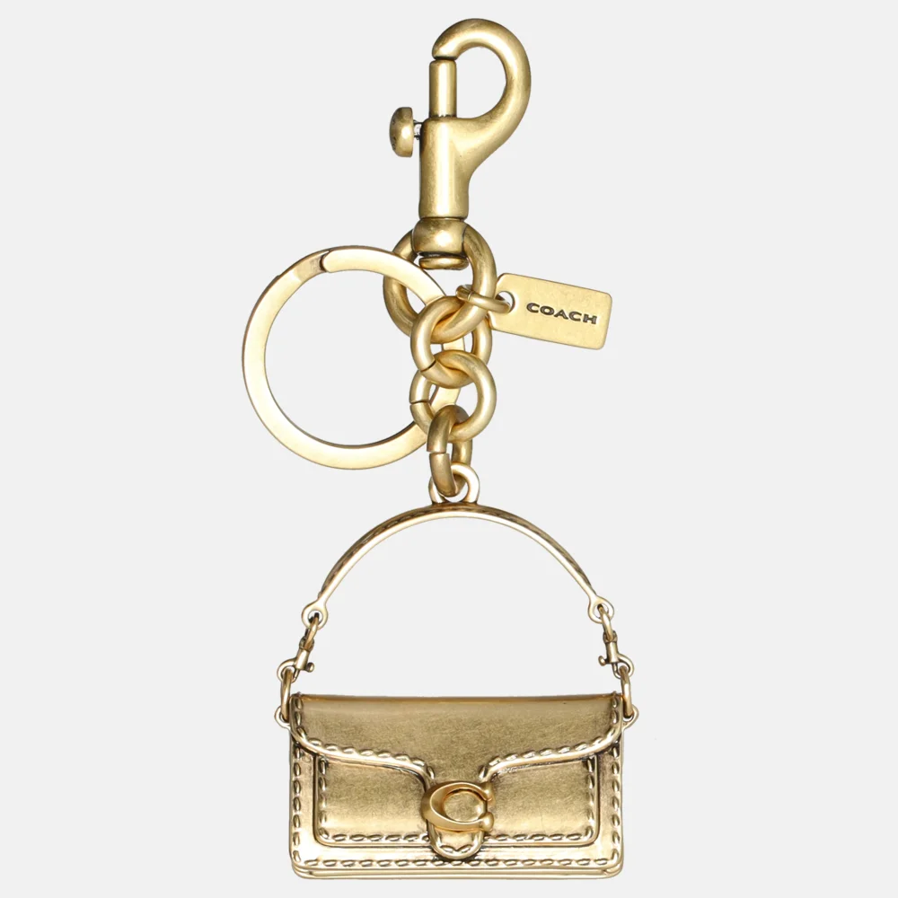 Coach Tabby bag charm brass