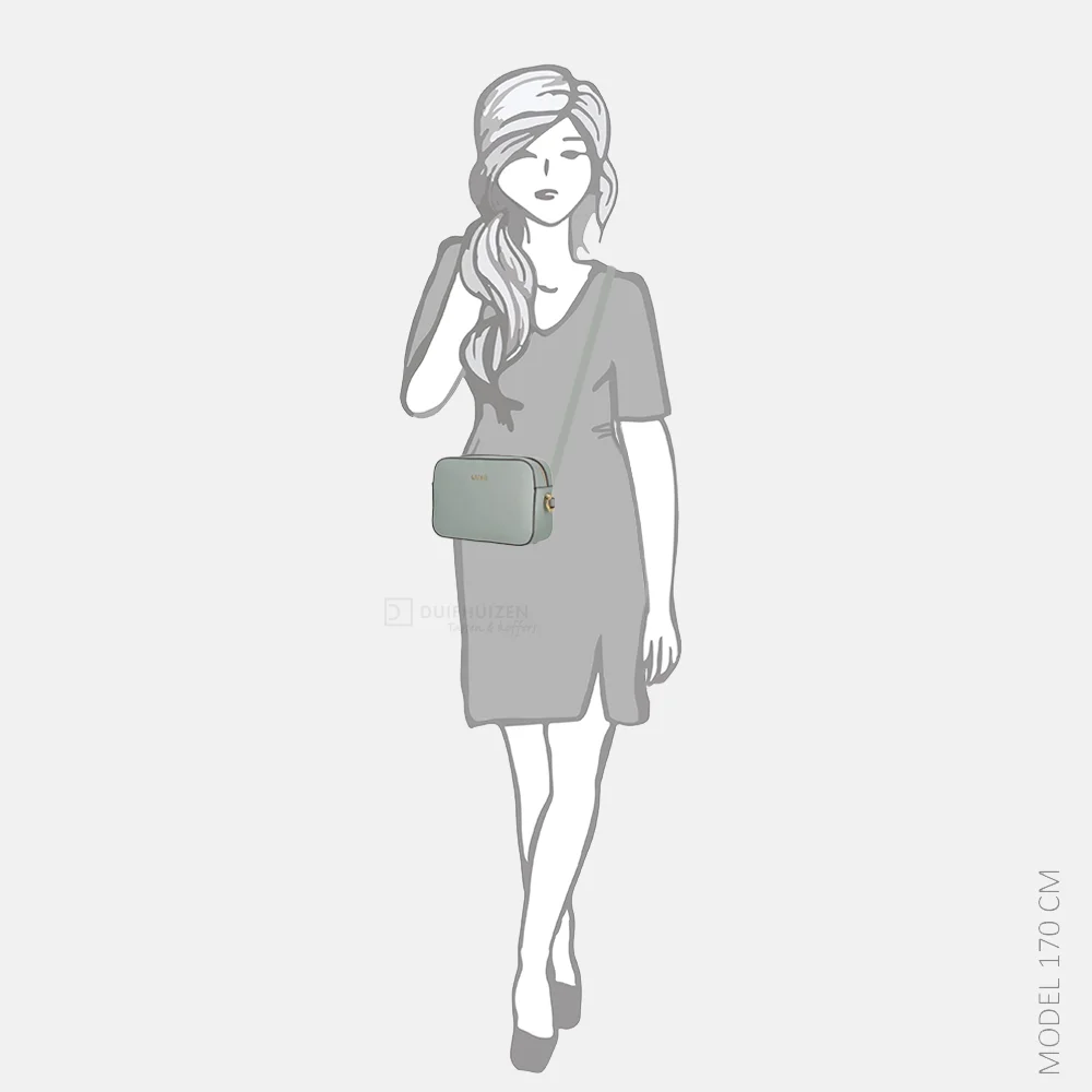 Liu Jo Manhattan camera case crossbody tas M cloud bij Duifhuizen