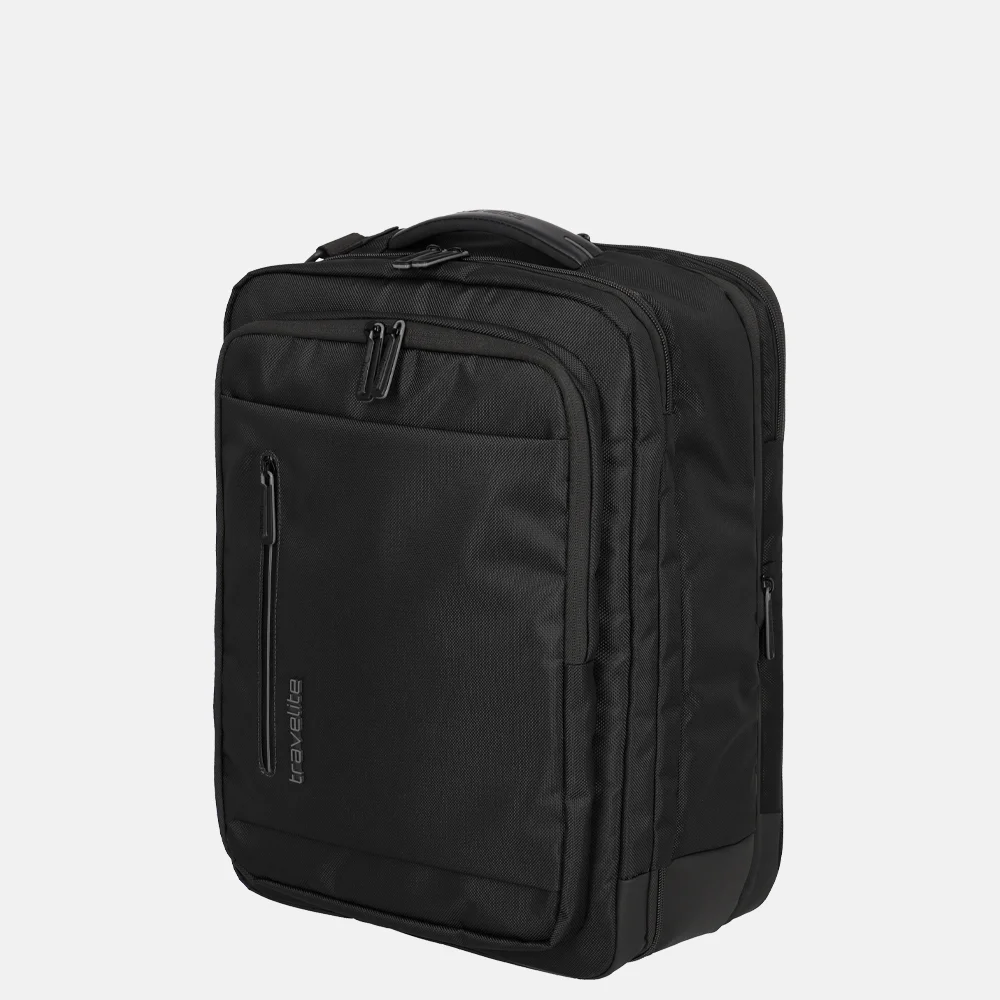 Travelite Crosslite 5.0 underseater rugzak black bij Duifhuizen