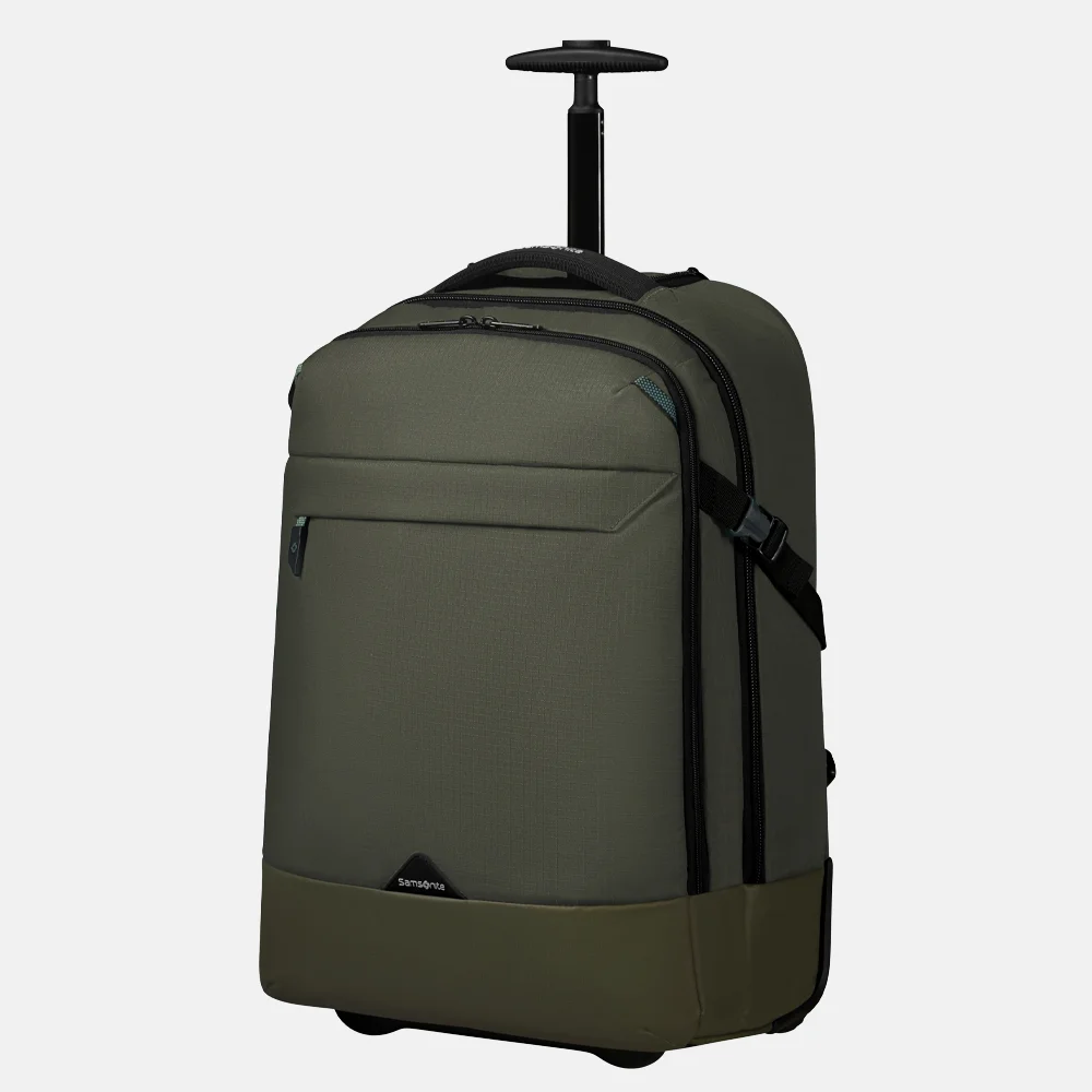 Samsonite Roadseeker laptoprugzak 17 inch dark olive bij Duifhuizen