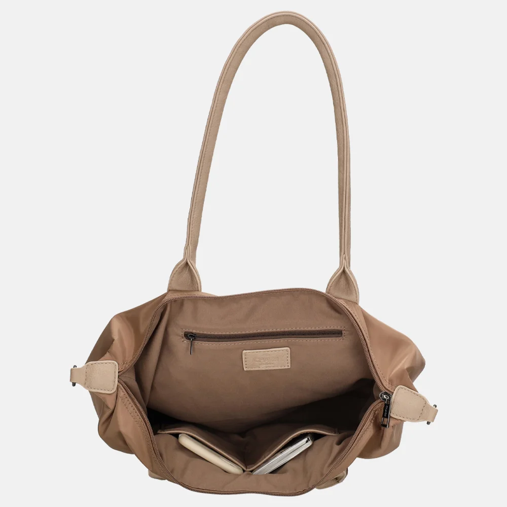 Charm London Buckingham Mono shopper M lichttaupe bij Duifhuizen