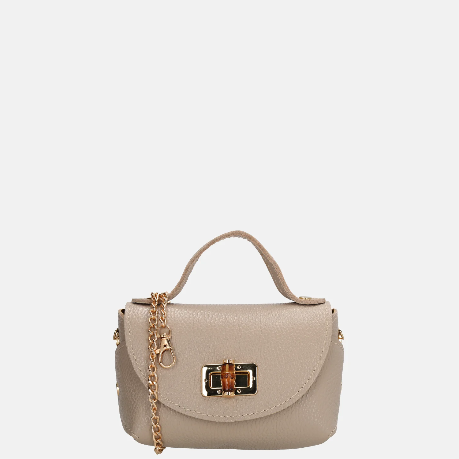 Charm London Bamboo handtas lichttaupe