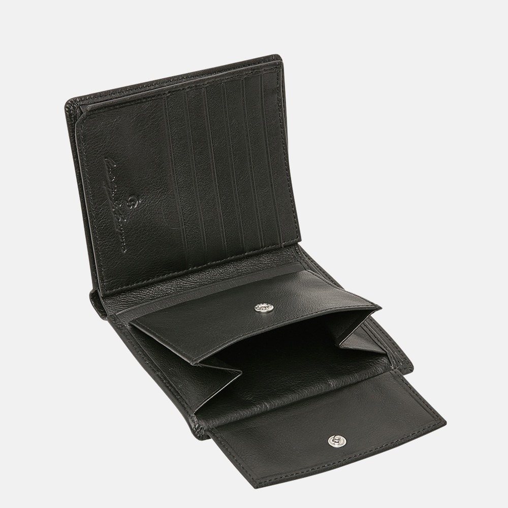 Castelijn & Beerens Vita billfold zwart bij Duifhuizen