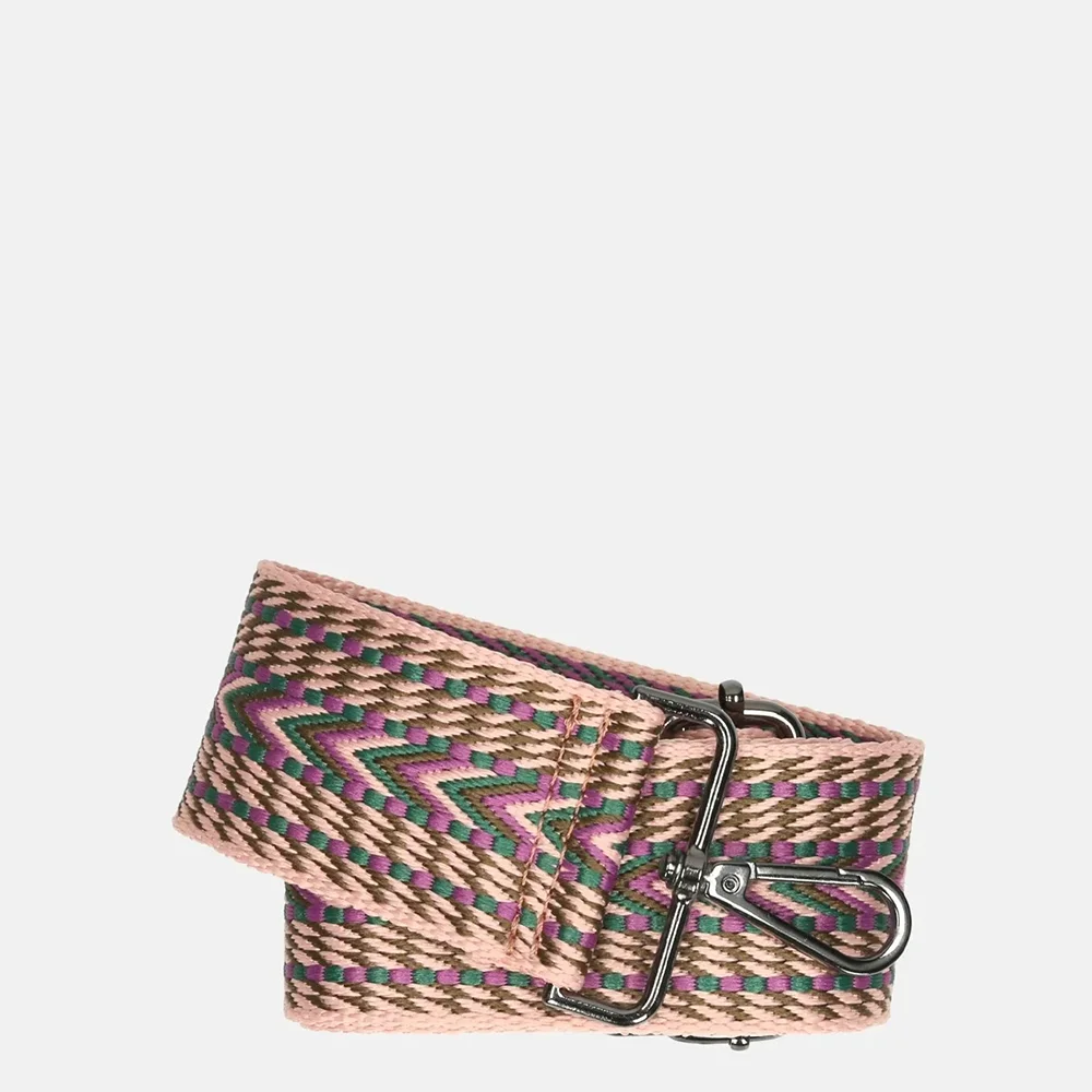 Duifhuizen schouderband pointed V paars