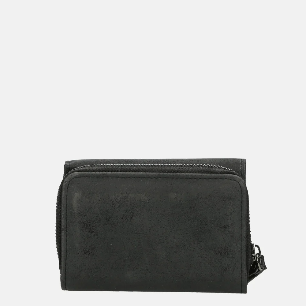 Enrico Benetti Zoë overslagportemonnee zwart bij Duifhuizen