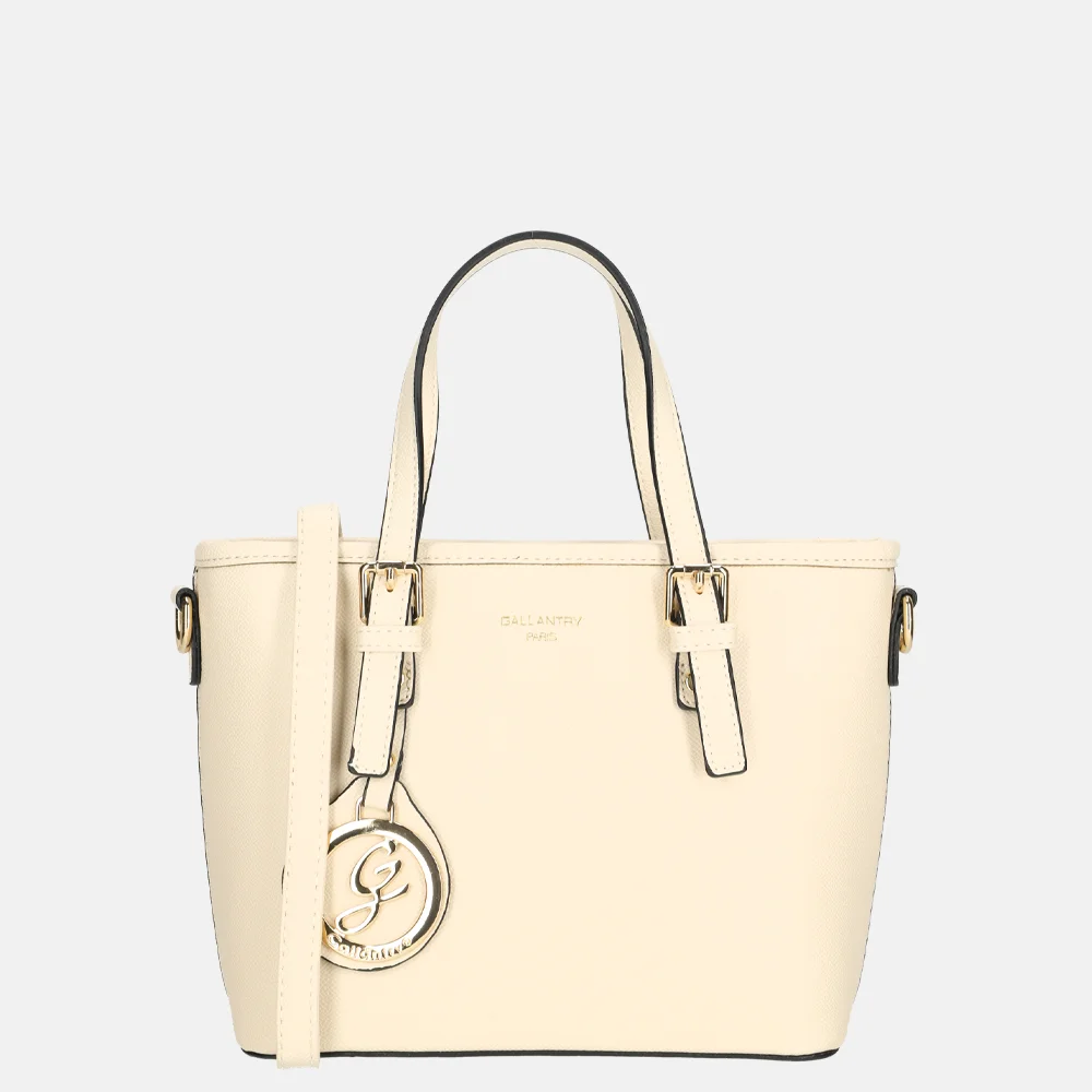 Firenze Saffiano handtas S beige