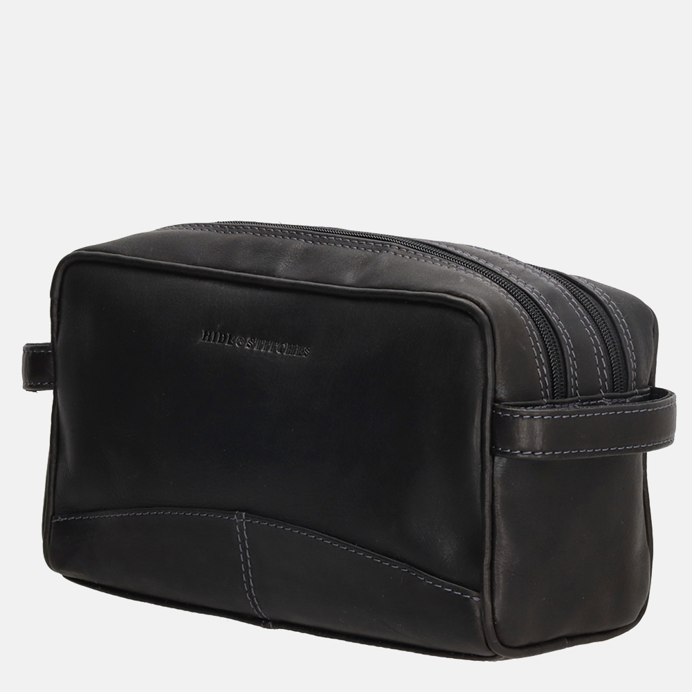 Hide & Stitches Japura toilettas zwart bij Duifhuizen