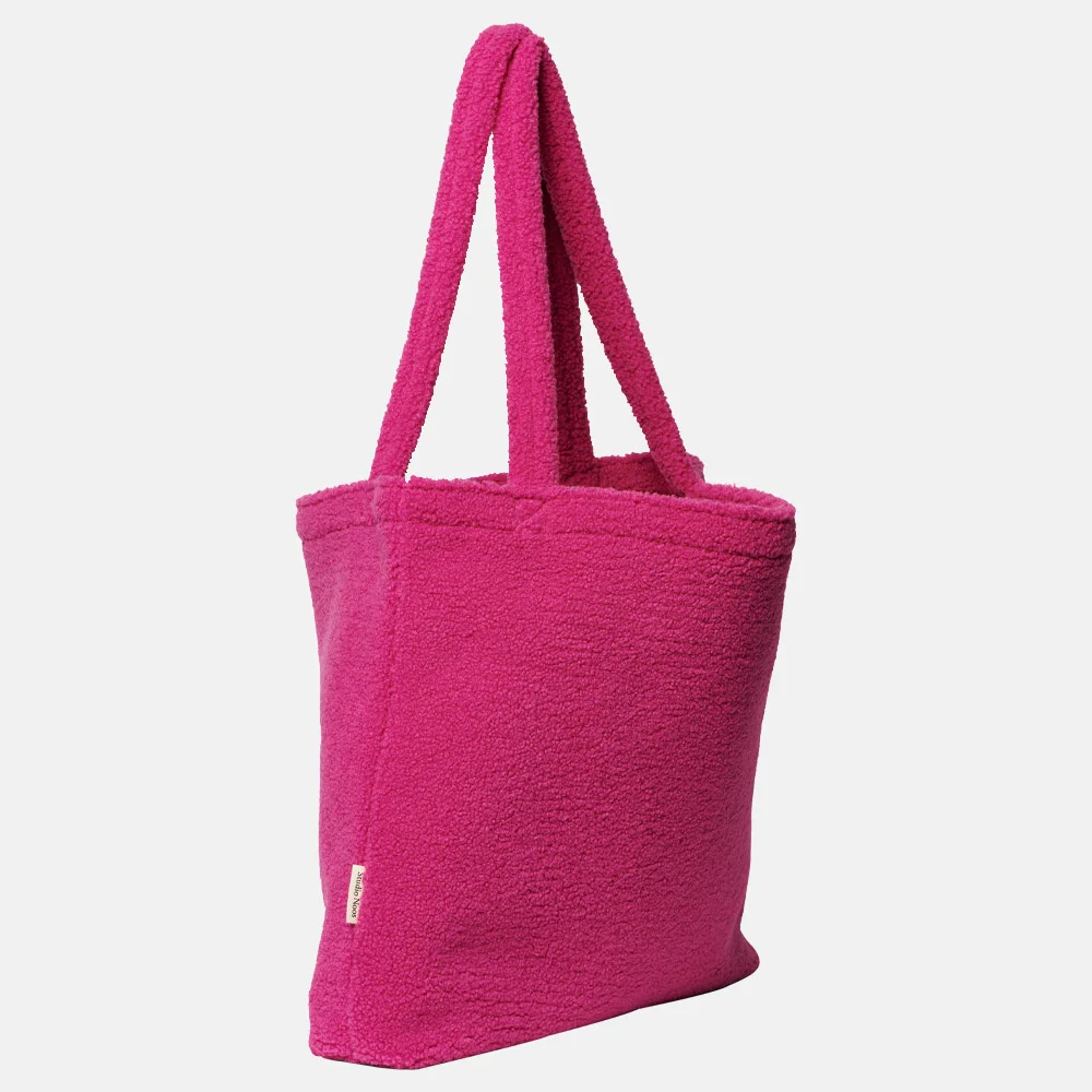 Studio Noos Teddy Mom-Bag shopper pink bij Duifhuizen