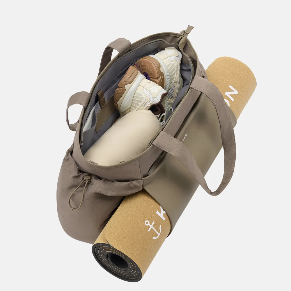 Kapten & Son Hellvi shopper walnut bij Duifhuizen