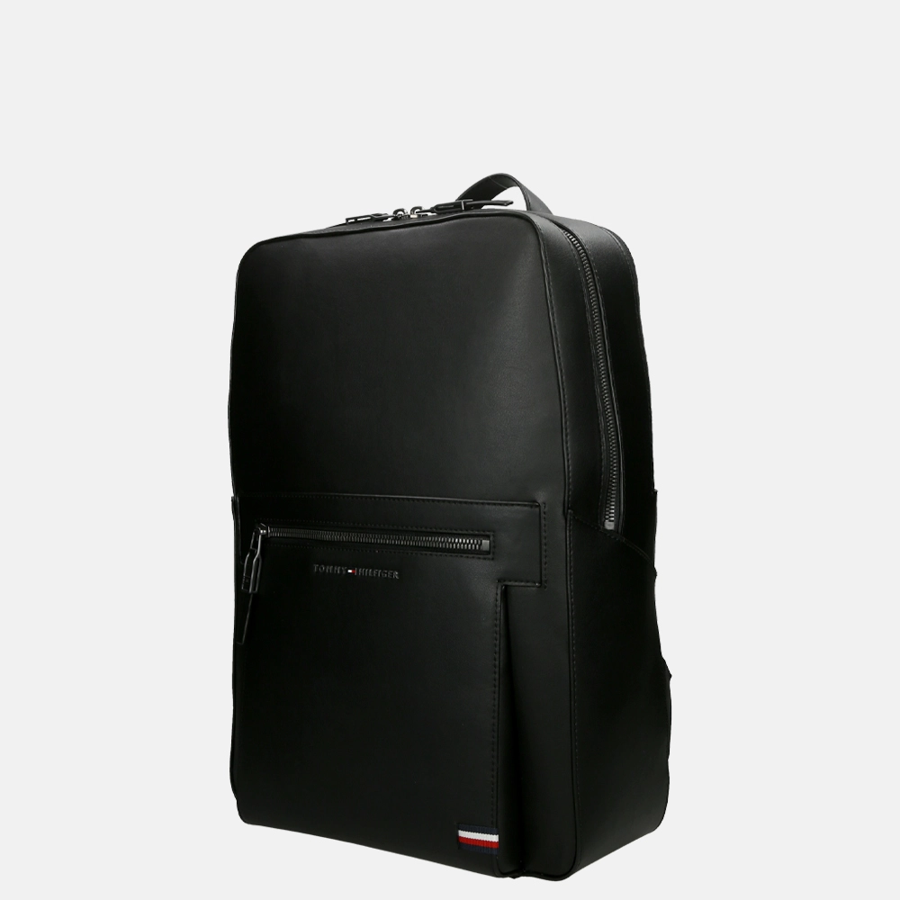 Tommy Hilfiger Cactus laptop rugzak black bij Duifhuizen