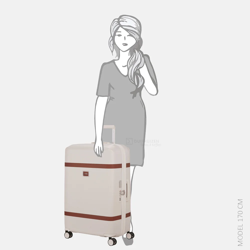 Samsonite Image Spinner reiskoffer expendable 75 cm Ivory bij Duifhuizen