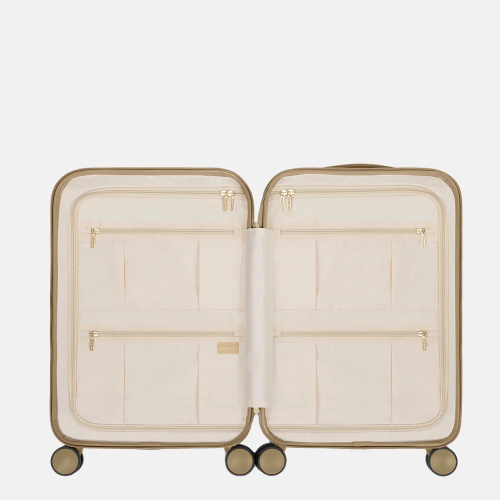 SUITSUIT Fusion handbagage koffer 55 cm butterfly green bij Duifhuizen