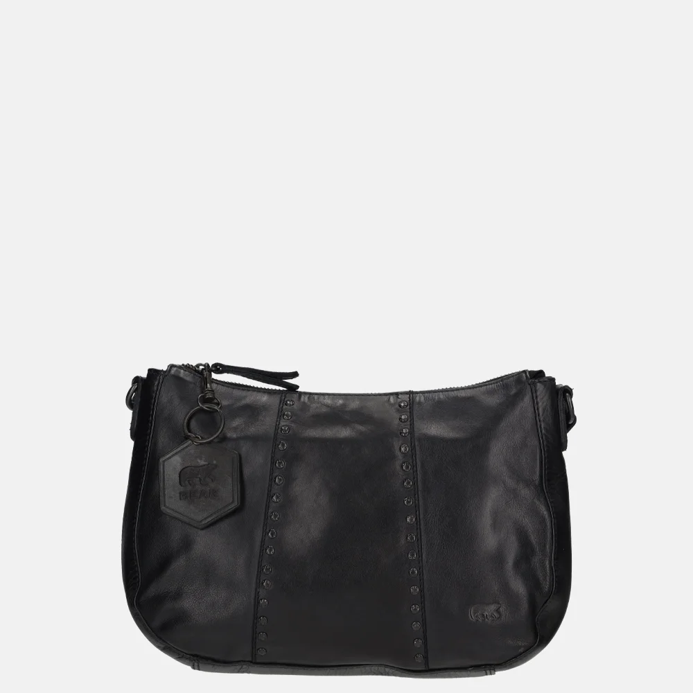 Bear Design crossbody tas studs black bij Duifhuizen