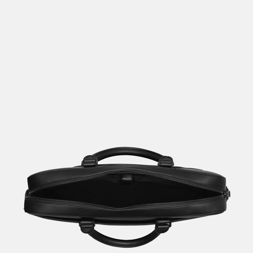 Tommy Hilfiger Corp laptoptas BDS black bij Duifhuizen