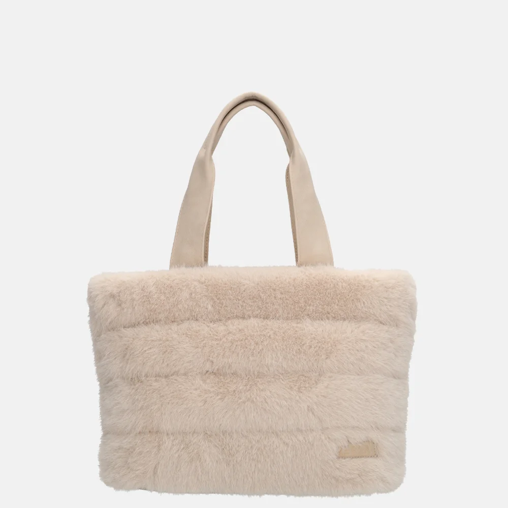 Zebra Trends Emma handtas S creme bij Duifhuizen