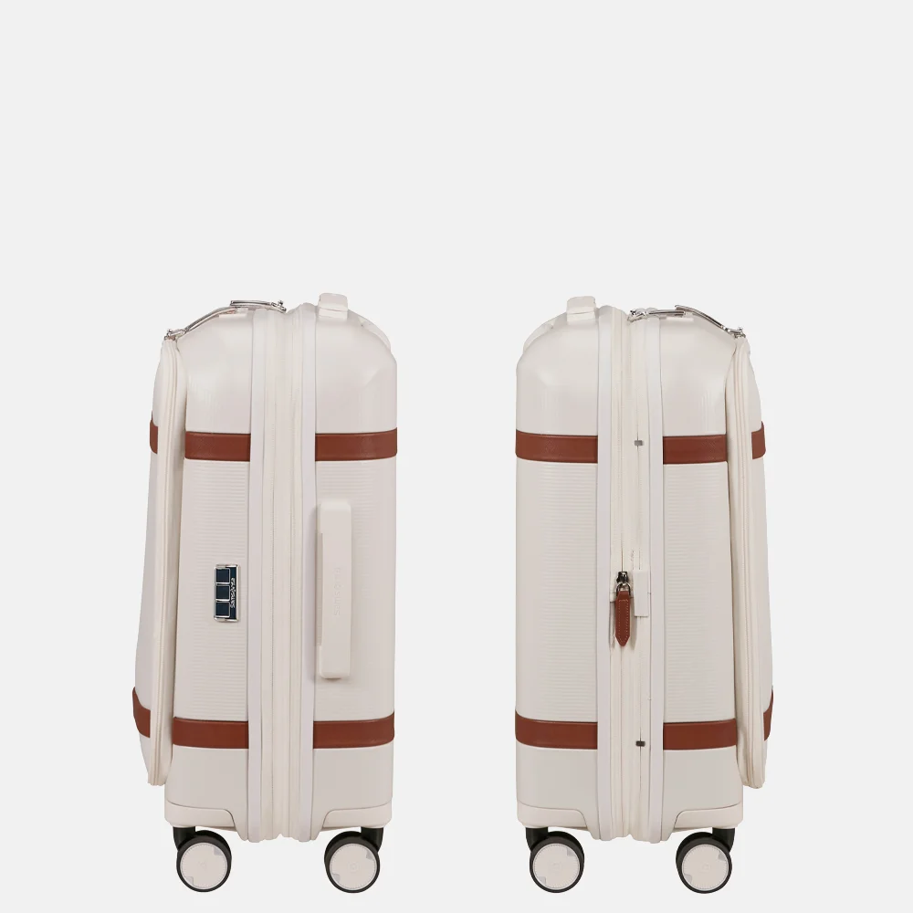 Samsonite Image spinner handbagage koffer expendable 55 cm ivory bij Duifhuizen