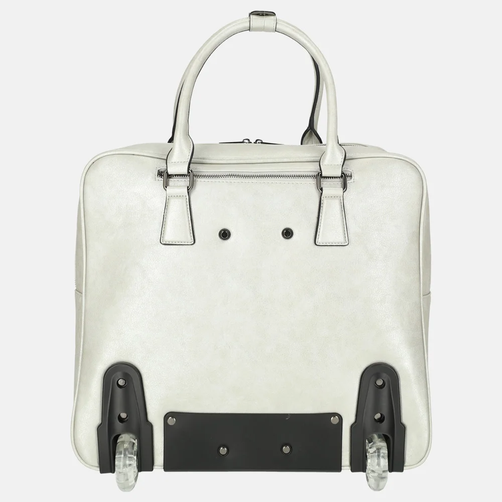 Olivia Lauren Ivy business trolley white bij Duifhuizen