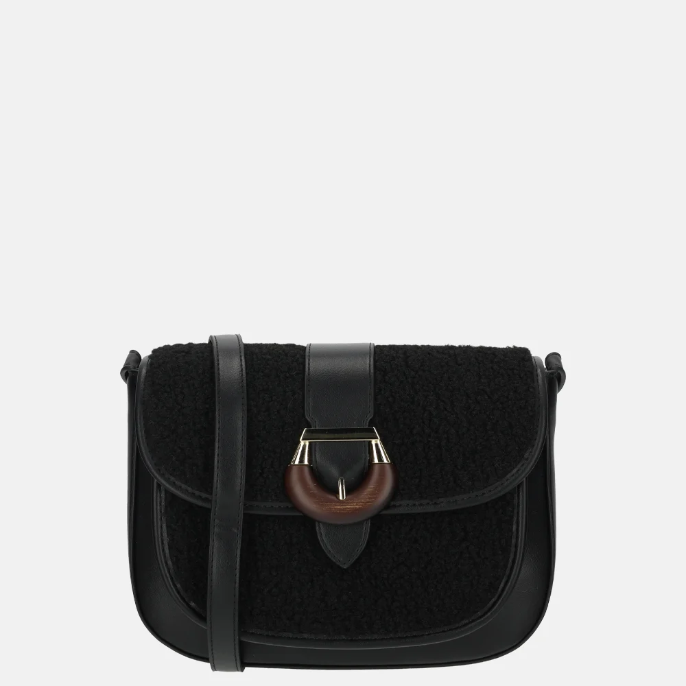 Laurent David crossbody tas teddy black