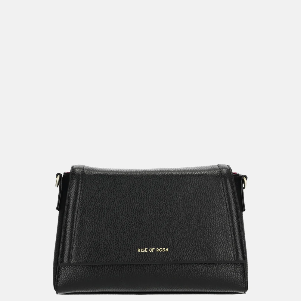 Rise of Rosa overslag crossbody tas zwart bij Duifhuizen