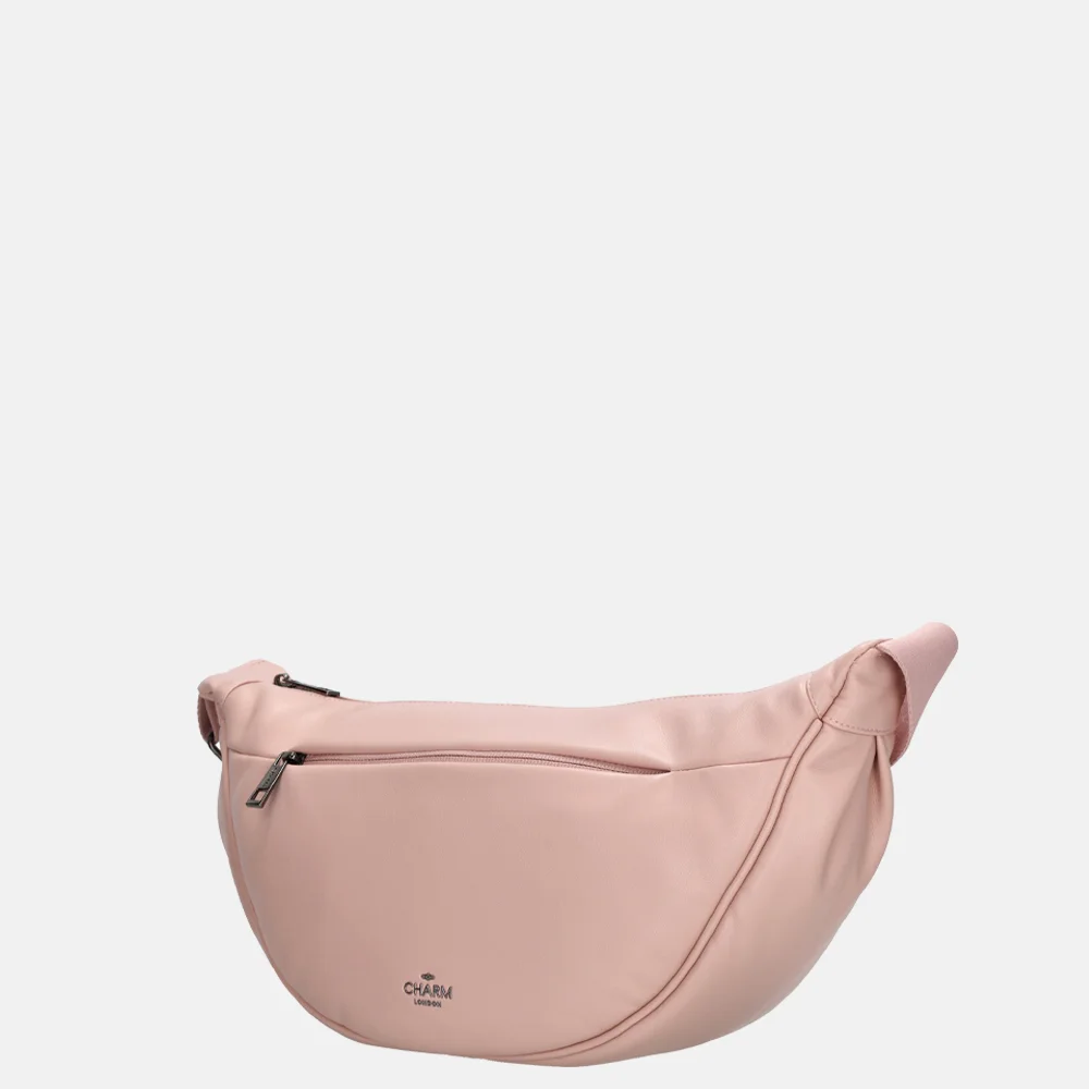 Charm London Lupin crossbody tas oudroze bij Duifhuizen