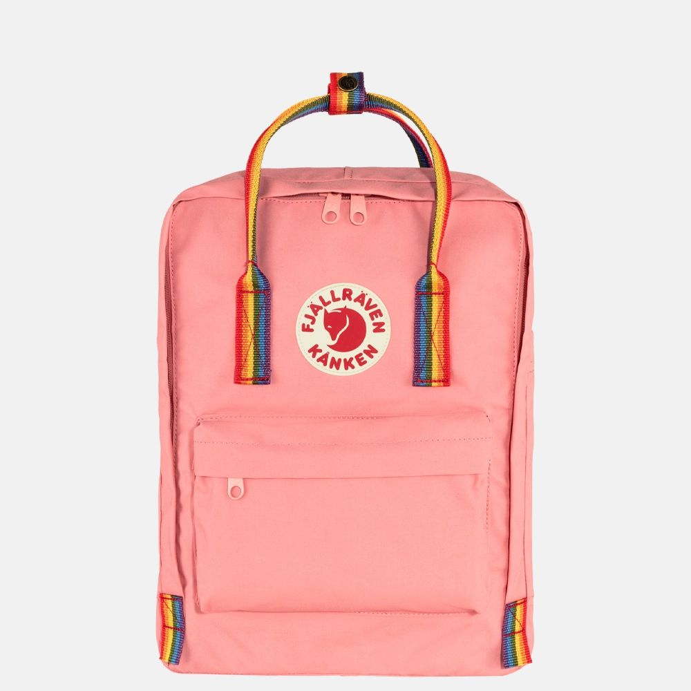 Fjallraven Kanken Rainbow rugzak pink