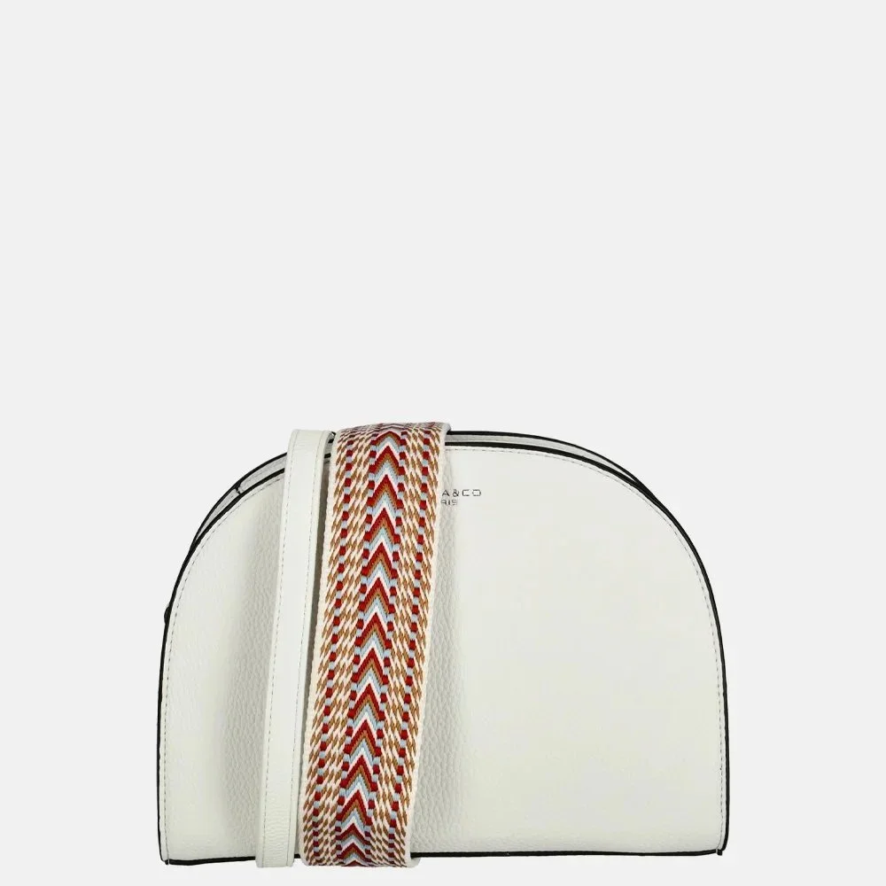 Flora & Co crossbody tas white