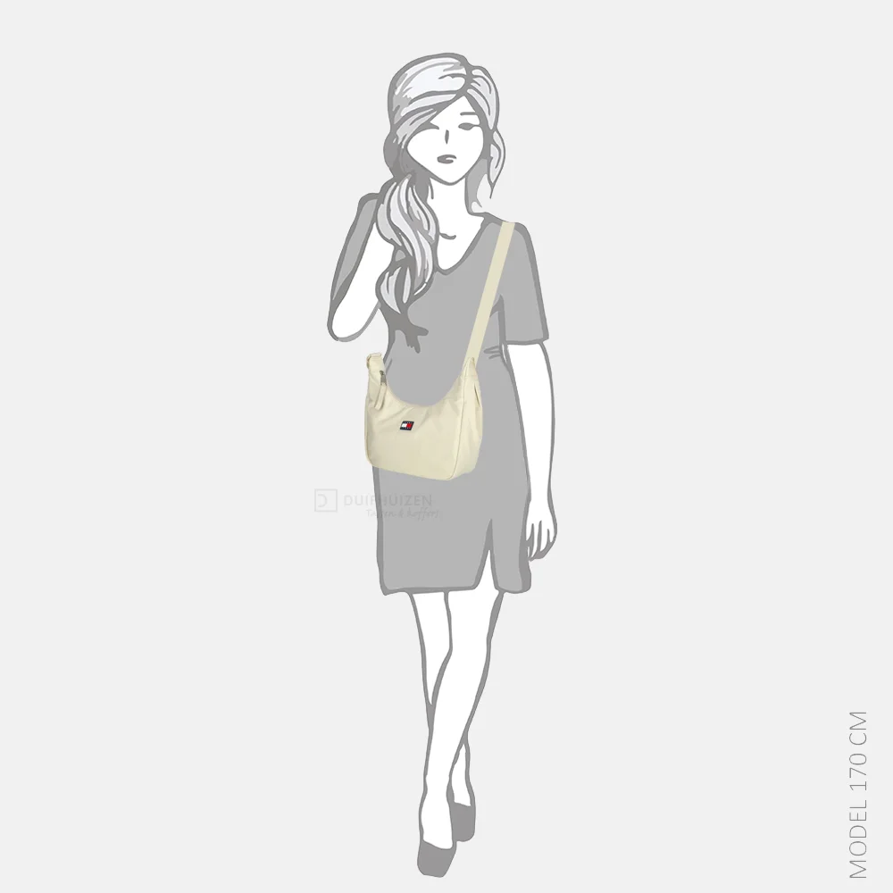 Tommy Hilfiger Urban x-body schoudertas newsprint bij Duifhuizen