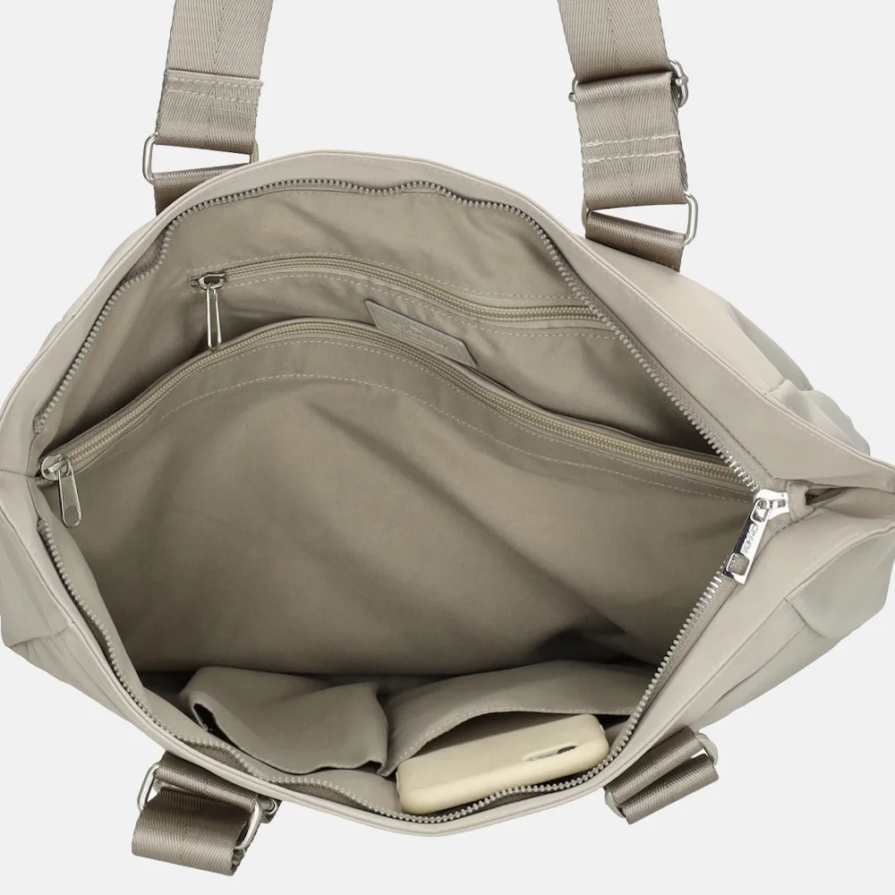 Charm London shopper licht grijs bij Duifhuizen