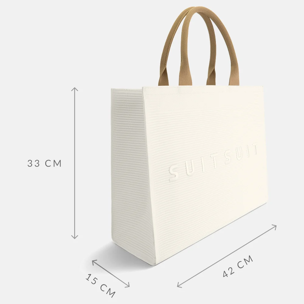 Suitsuit Fusion weekendtas white swan bij Duifhuizen
