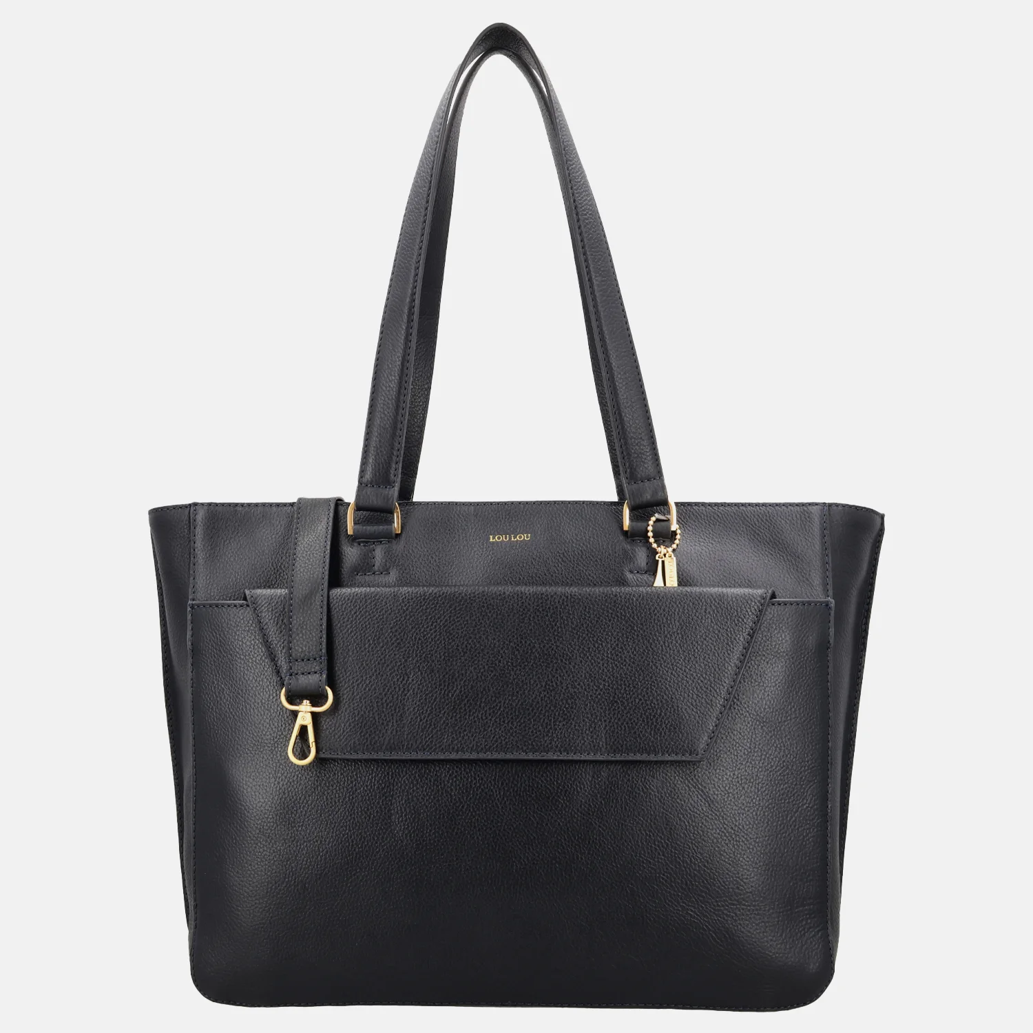 Loulou Essentiels Celine shopper 15.6 inch dark navy