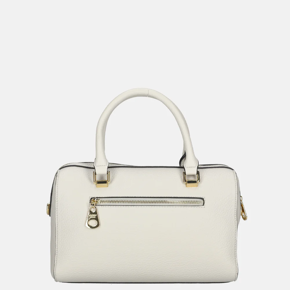 Laurent David handtas off white bij Duifhuizen