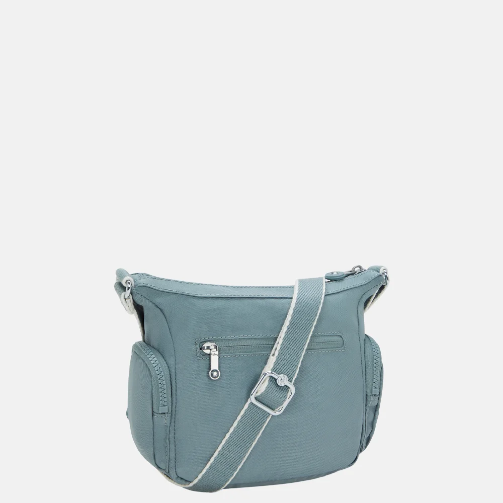 Kipling Gabbie crossbody tas mini relaxed grey bij Duifhuizen