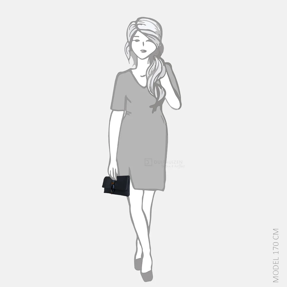 Bulaggi clutch dark blue bij Duifhuizen