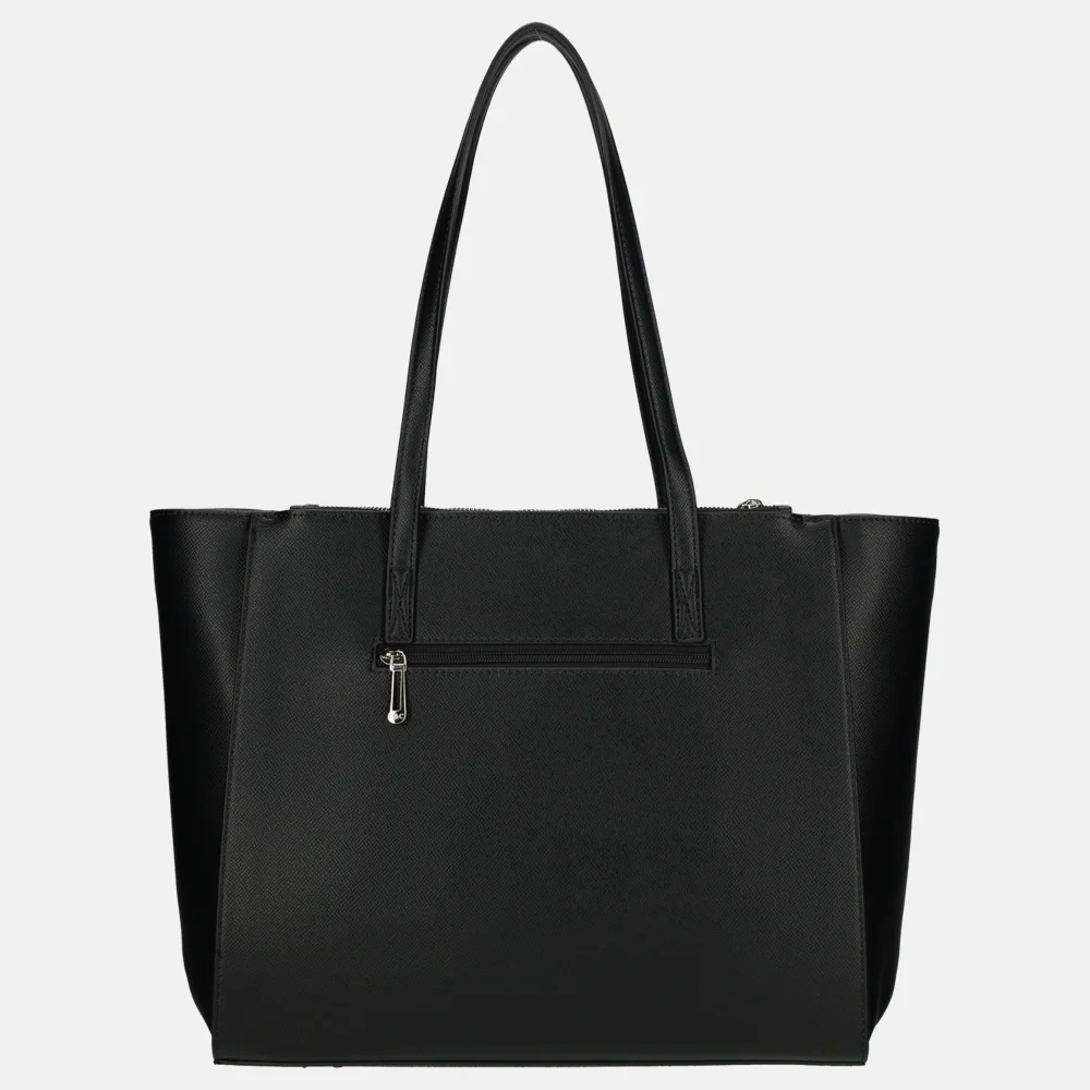 Flora & Co shopper black bij Duifhuizen
