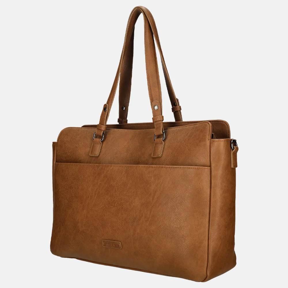 Enrico Benetti Lily shopper cognac bij Duifhuizen