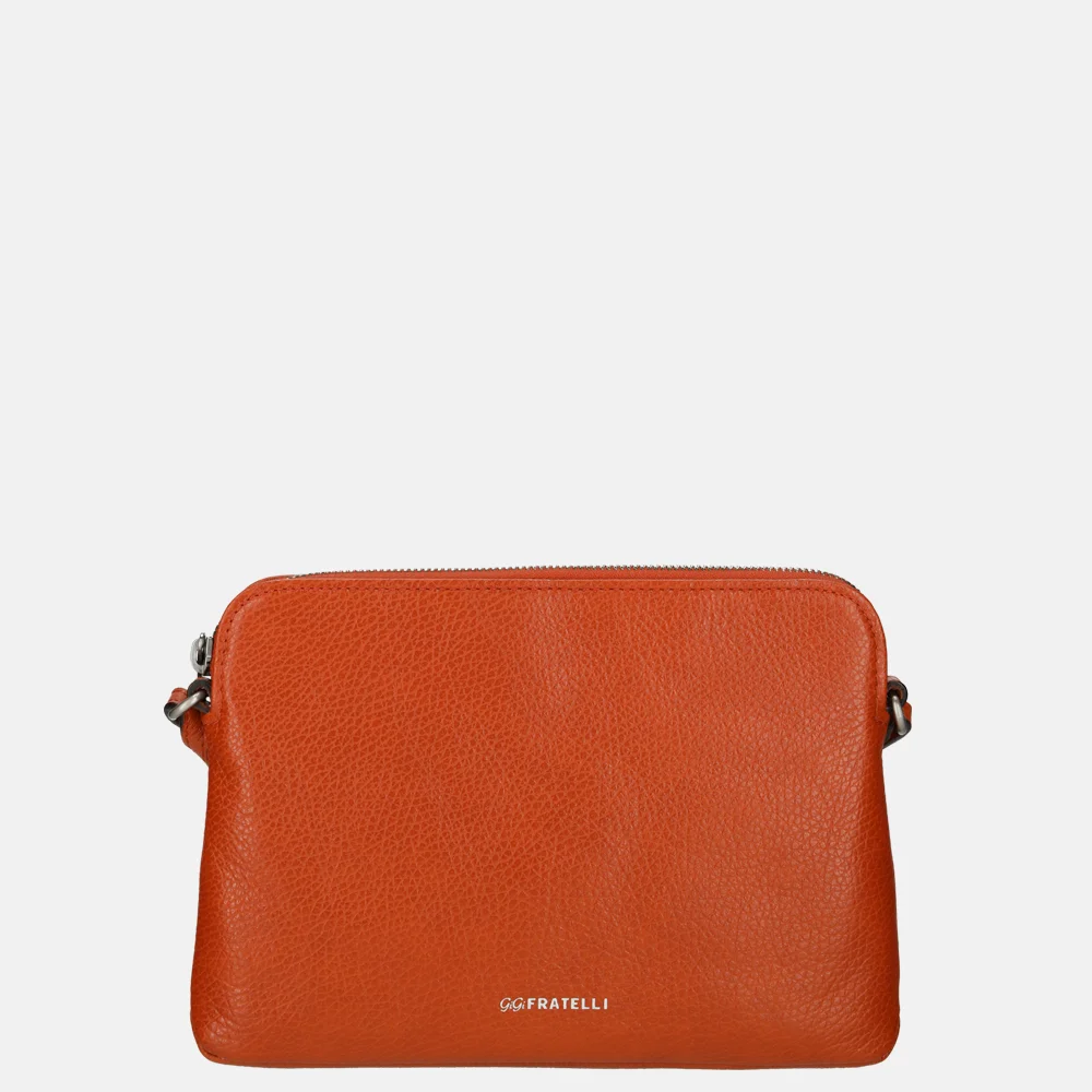 GiGi Fratelli Romance crossbody tas orange bij Duifhuizen