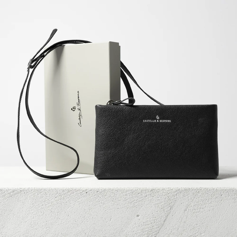 Castelijn en Beerens crossbody tas zwart bij Duifhuizen