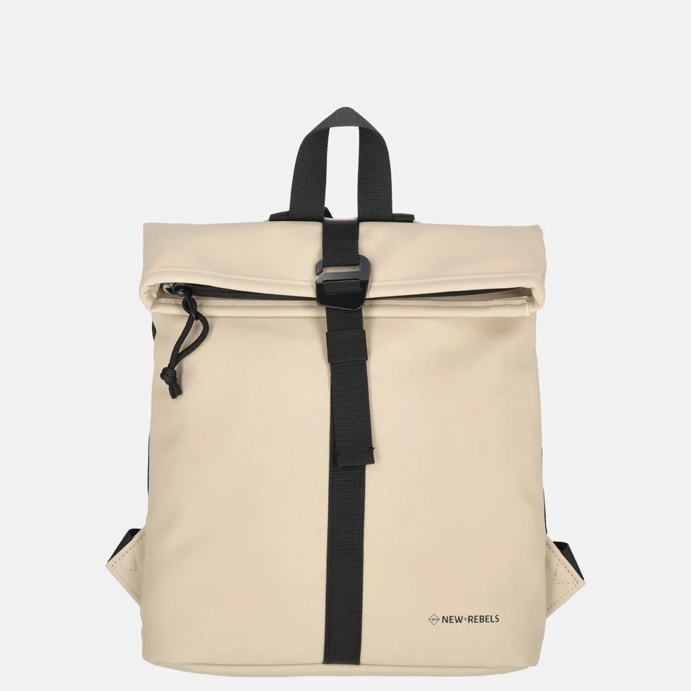 New Rebels Mart rugzak small fel beige