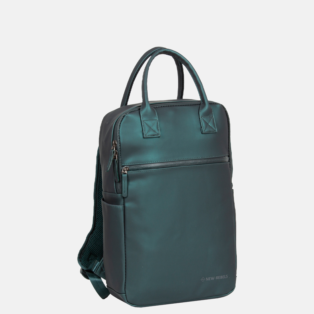 New Rebels Harper rugzak 14.1 inch dark green