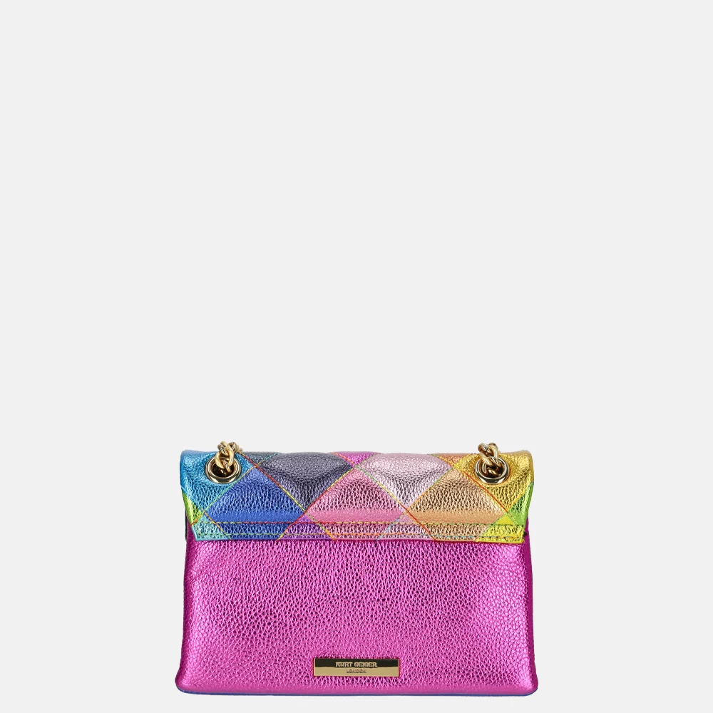 Kurt Geiger Kensington schoudertas mini rainbow mult/other bij Duifhuizen