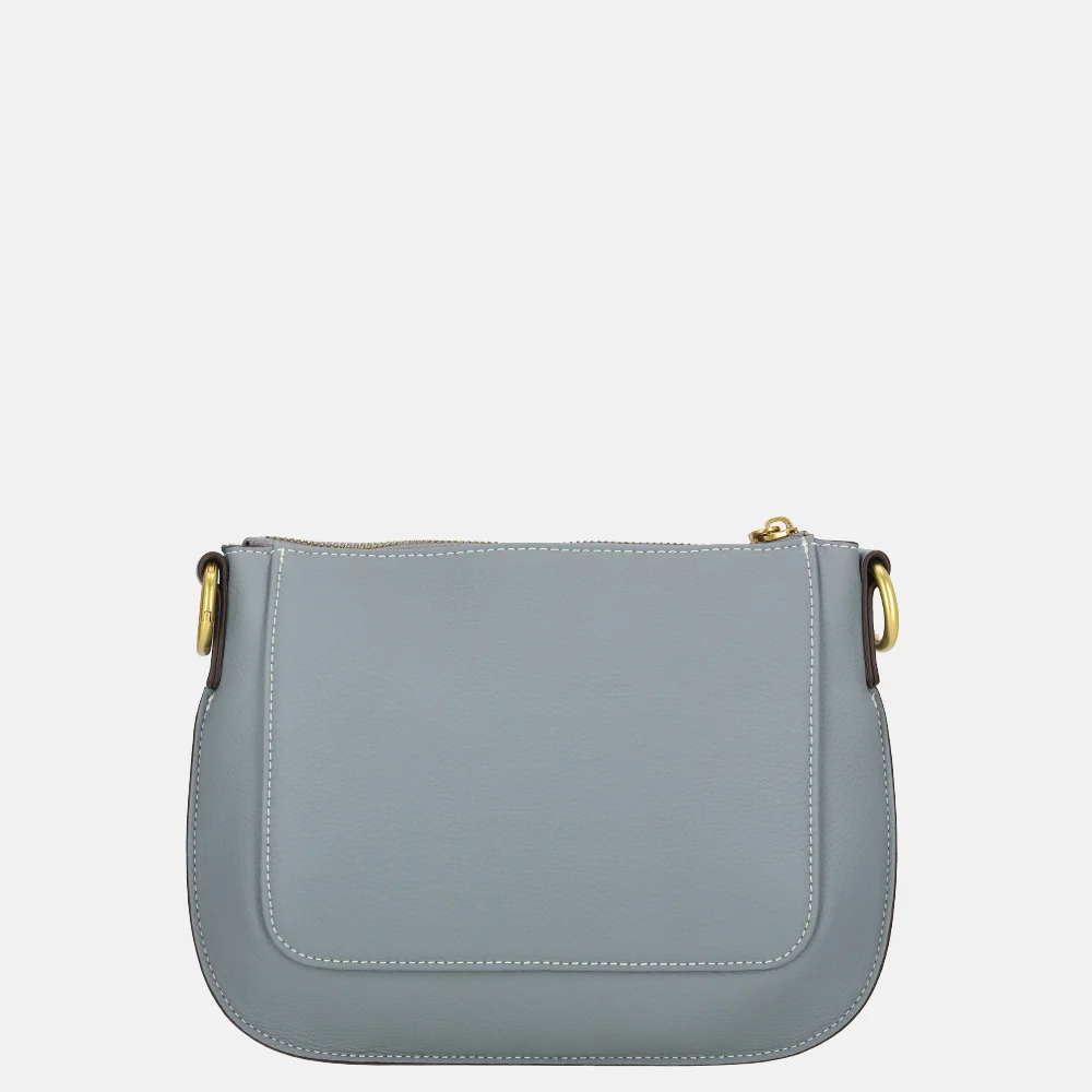 Laurent David Cato crossbody tas lichtblauw bij Duifhuizen