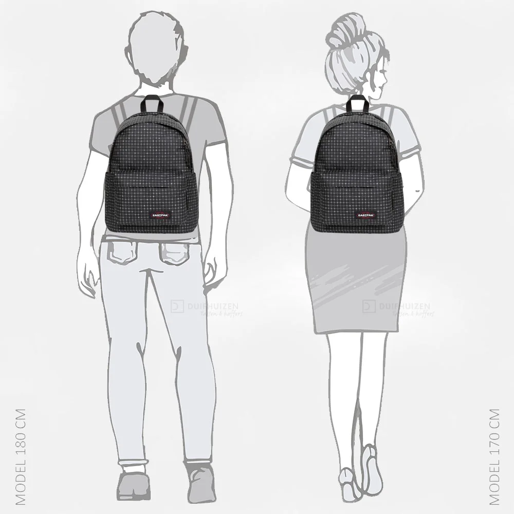 Eastpak Day office Reflex laptoprugzak space black bij Duifhuizen