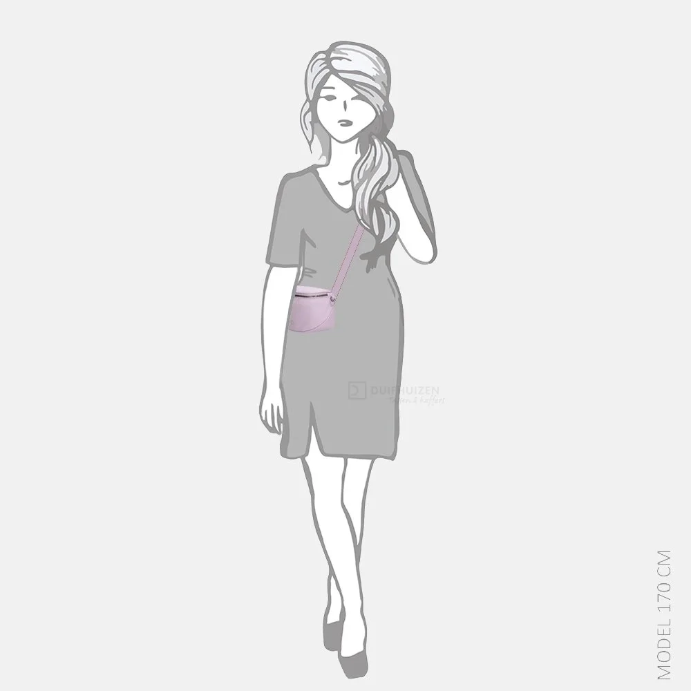 Charm London New York crossbody tas lila bij Duifhuizen