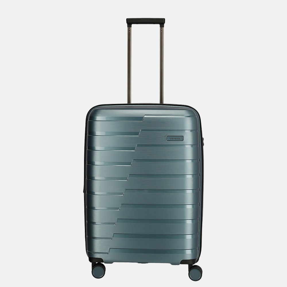 Travelite Air Base koffer 67 cm ice blue bij Duifhuizen