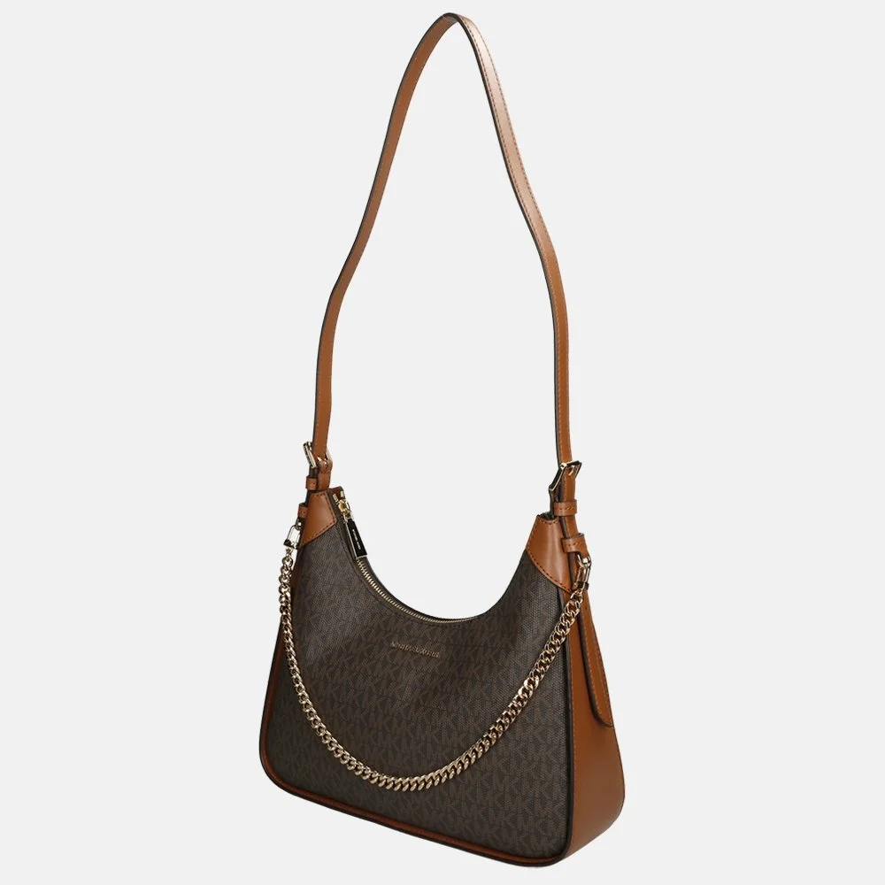 Michael Kors Wilma schoudertas M brown/acorn bij Duifhuizen