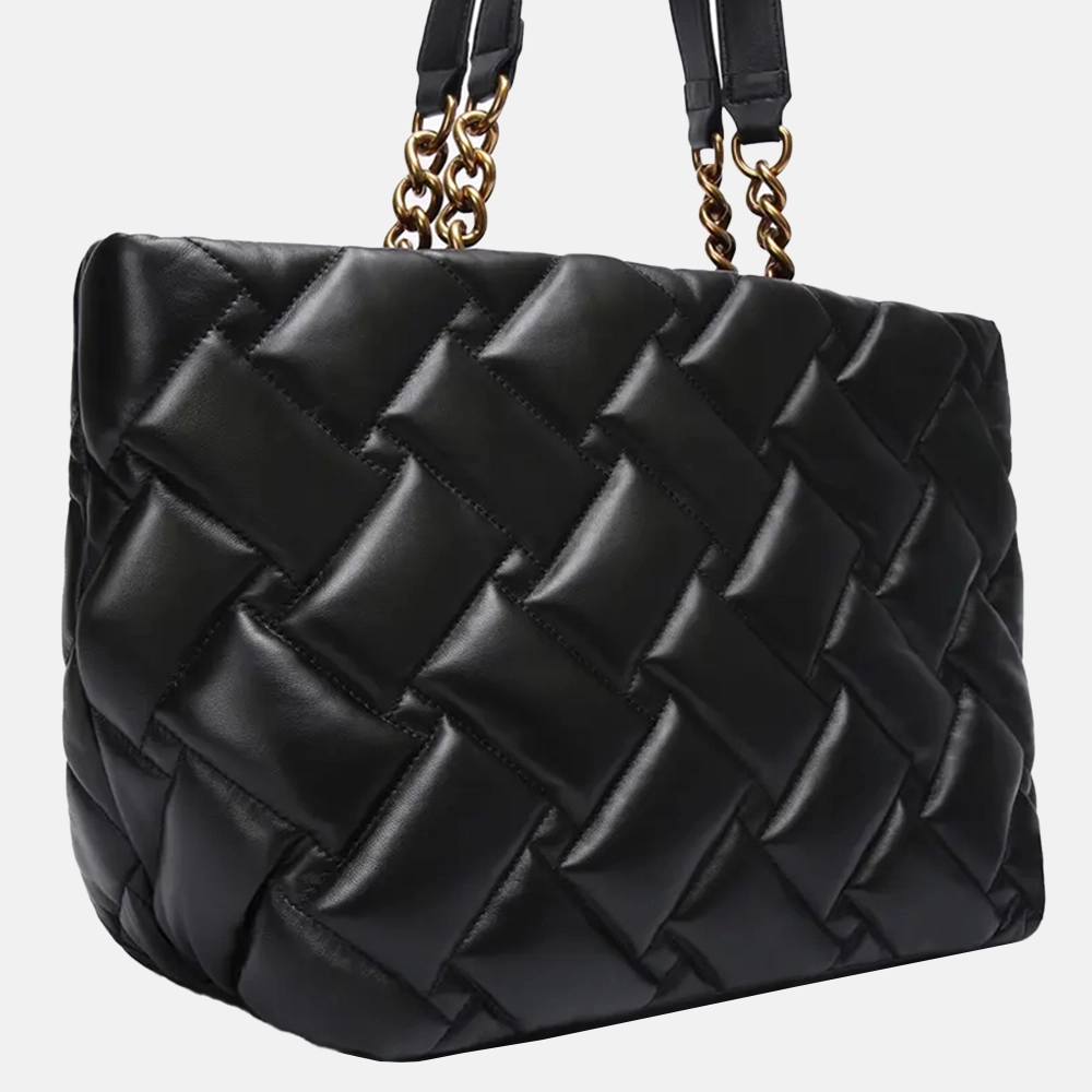 Kurt Geiger Kensington Soft shopper XL black bij Duifhuizen